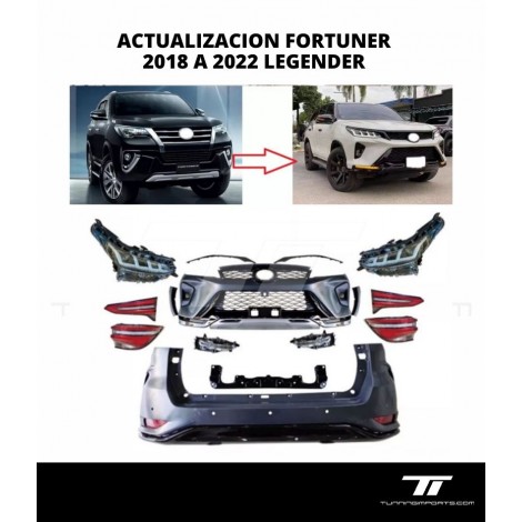 ACTUALIZACION 2018 A 2022 LEGENDER