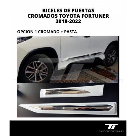 BICELES DE PUERTAS CROMADOS