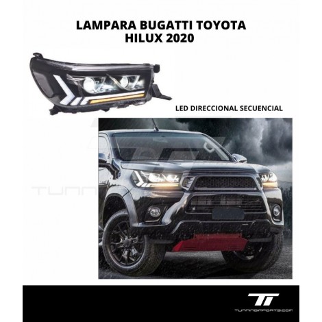 LAMPARA BUGATTI HILUX 