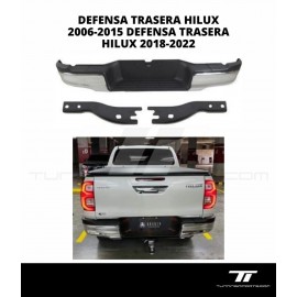 DEFENSA TRASERA HILUX