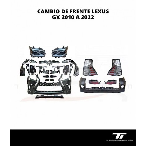 CAMBIO DE FRENTE LEXUS GX 2010 A 2022
