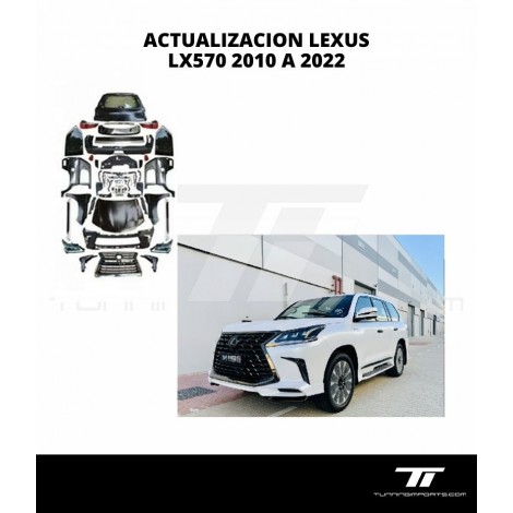 ACTUALIZACION LEXUS LX570 2010 A 2022