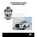 ACTUALIZACION LEXUS LX570 2010 A 2022