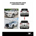 ACTUALIZACION LEXUS LX570 2010 A 2022