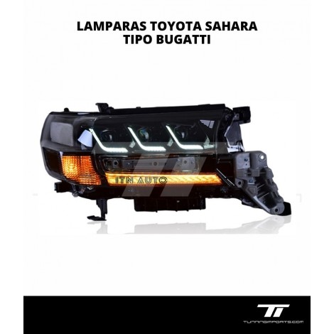 LAMPARAS TOYOTA SAHARA TIPO BUGATTI