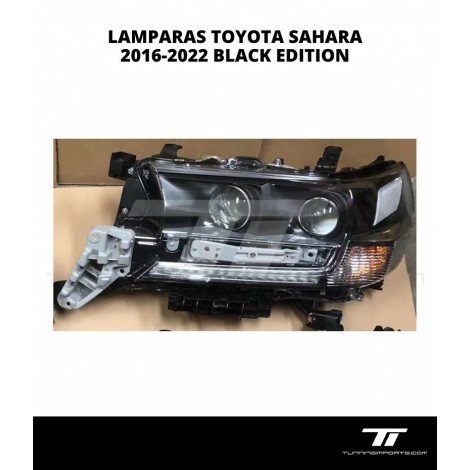 LAMPARAS TOYOTA SAHARA 2016-2022 BLACK EDITION