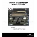 BODY KIT CON LED TOYOTA SAHARA 2013-2015