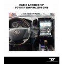 RADIO ANDROID 12” TOYOTA SAHARA 2008-2015