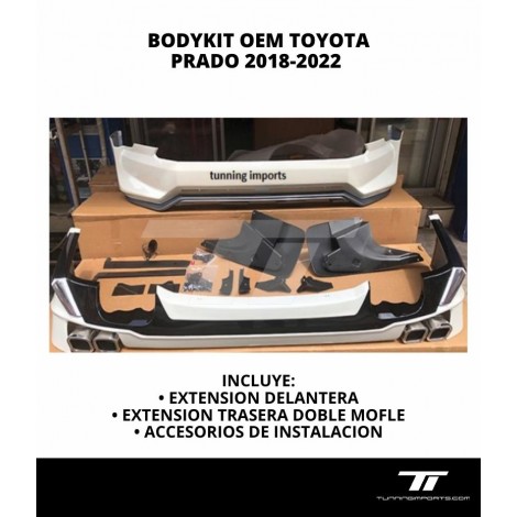 BODYKIT OEM TOYOTA PRADO 2018-2022