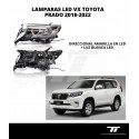 LAMPARAS LED VX TOYOTA PRADO 2018-2022