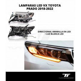 LAMPARAS VX TOYOTA PRADO 2018-2023