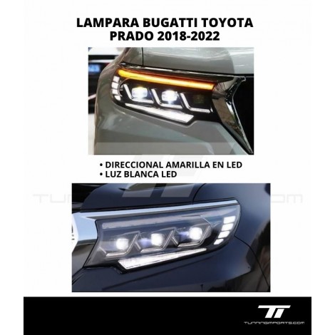 LAMPARA BUGATTI TOYOTA PRADO 2018-2022