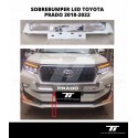 SOBREBUMPER LED TOYOTA PRADO 2018-2022