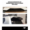 SPOILER DEPORTIVO DE SOBREPONER TOYOTA PRADO 2018-2022
