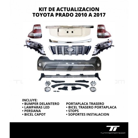 KIT DE ACTUALIZACION TOYOTA PRADO 2010 A 2017
