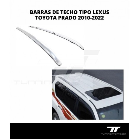 BARRAS DE TECHO TIPO LEXUS TOYOTA PRADO 2010-2022