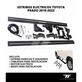 ESTRIBOS ELECTRICOS TOYOTA PRADO 2010-2022