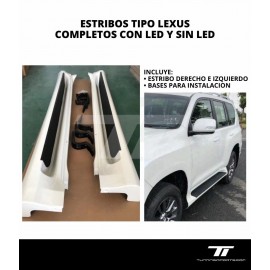 ESTRIBOS TIPO LEXUS TOYOTA PRADO 2010-2023
