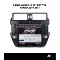RADIO ANDROID 12” TOYOTA PRADO 2010-2017