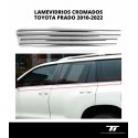 LAMEVIDRIOS CROMADOS TOYOTA PRADO 2010-2022